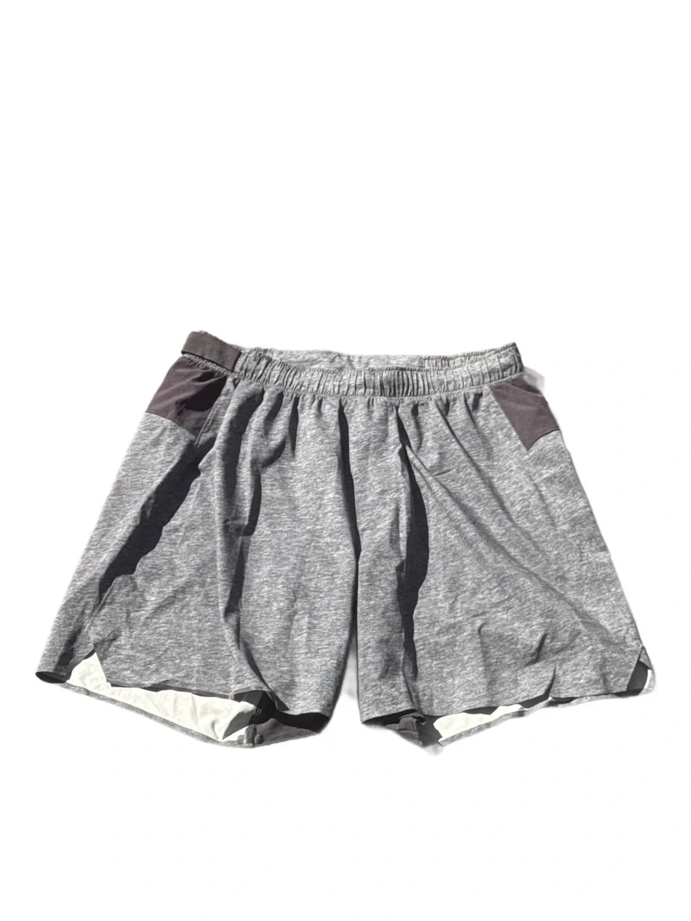 lululemon athletica Men’s Heather Gray Athletic Shorts Medium